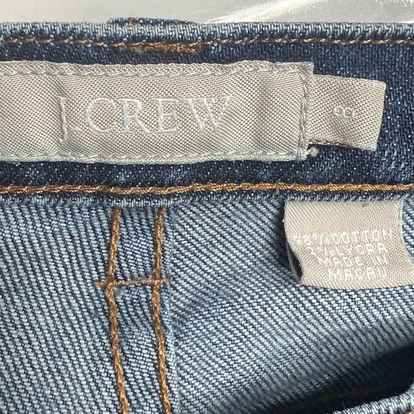 J. CREW Mid-Rise Stretch Bootcut Ankle Jeans No Back Pocket Stretch Denim size 8 - Picture 6 of 8